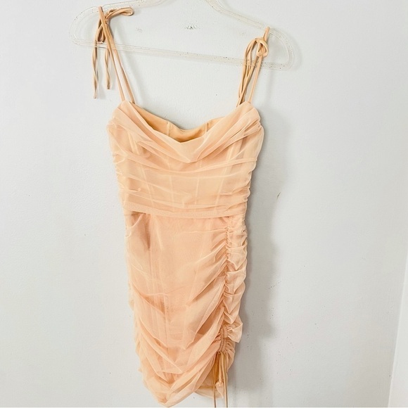 Oh Polly corset mini cocktail mini dress - Picture 2 of 4